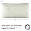 Dearfoams Bed Pillows - Standard/Queen Size - Set of 2