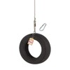 h2i Children's Tyre Swing Rope Set Including Carabiner for Hanging