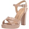 Chinese Laundry Women's Always Heeled Sandal, Nude, 8.5