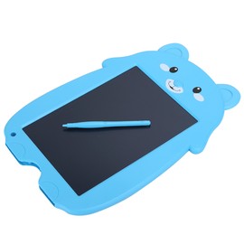 8.5 Inch LCD Writing Tablet Electronic Children Smart Cartoon Single Color Handwriting BoardBlue Bear