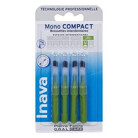 Inava - Interdental Brushes 2.2mm Green X4 Mono Compact Inava