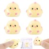 VEOIRXU Pack of 4 Mini Taba Squishy Chicks, FuFu Squishy