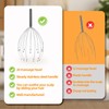 YEZY Head Massager 20 Fingers Head Scratcher Scalp Massager, Back