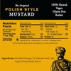 Pilsudski's Brand Mustard - 12oz Squeeze Bottle, Perfect condiments for