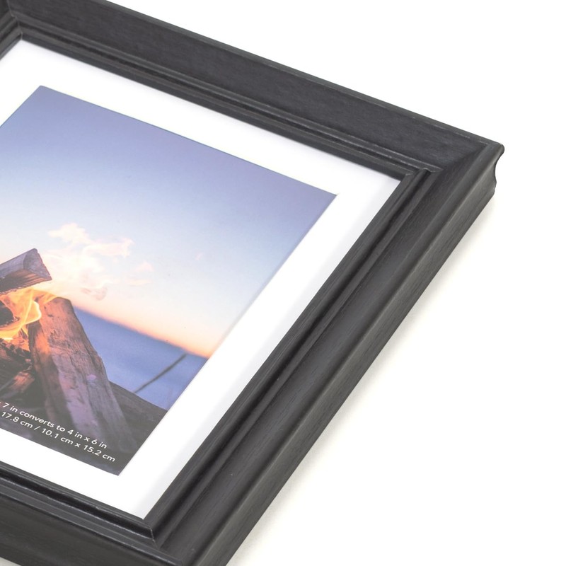 11x14 Picture Frame Black, Display 11x14 without Mat or 8x10