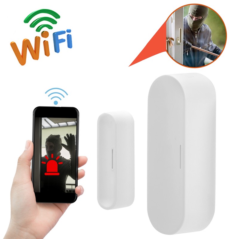 NEO NASDS07W Wireless Window Door Alarm AntiTheft USB Power Supply