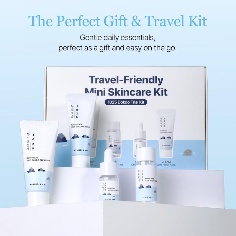 1025 DOKDO TRIAL KIT (Cleanser 30ml + Toner 20ml +