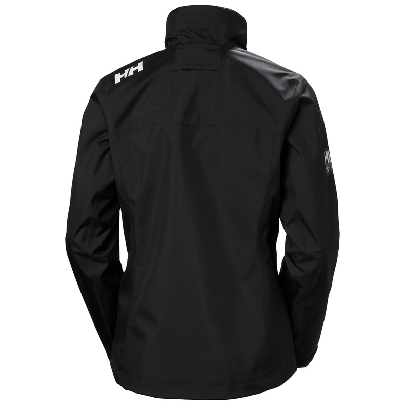 Helly-Hansen Women's Crew Jacket 2.0, 990 Black, Medium