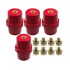 LBY 4pcs Busbar Insulator, SM-51 Polyester Insulated Junction Post with