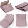 HIRAMEKI Morris Bi-Fold Wallet, Cowhide Leather, Embossed William Morris, Art