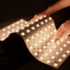 SuperlightingLED 2700K Warm White Flexible Backlight LED Sheet with Optical