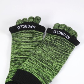 SPORLCO Toe Separator Socks for Women Men Comfy Foot Alignment Sock Massage Health Care Bunion Relief Socks for Yoga Sports