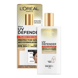Protector Solar Uv Fps50 L'oréal Paris T Medio 3 Pzs De 40gr