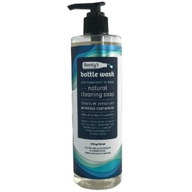 Beesly’s Bottle Wash Natural Daily Sports Bottle & Container Cleaning Soap, Biodegradable & No Chlorine Safely & Quickly Cleans & Removes Odors from Reusable Bottles-Cleans Over 200 CONTAINERS! 12oz