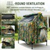 Privacy Outdoor Dog House & Elevated Bed 2-in-1, UPF50+ Sun