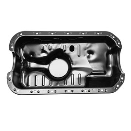 Torchbeam Engine Oil Pan with Drain Plug, 264-402 Replacement for 1988-1995 Civic, 1993-1995 Civic del Sol(Except VTEC Models), 1988-1991 CRX