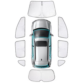 ZATOTOO Car Window Shades for 2017-2022 CR-V Sun Shade for Side Window Front Rear Windshield Triangular Window Shade Full Privacy Heat UV Ray Sun Blocker for Camp Nap Long Time Parking