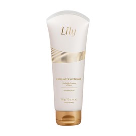 Lily Satin Velvet Body Scrub, Indulgent Exfoliating Cream with Adored Lily Fragrance, 7 Ounce (200g)