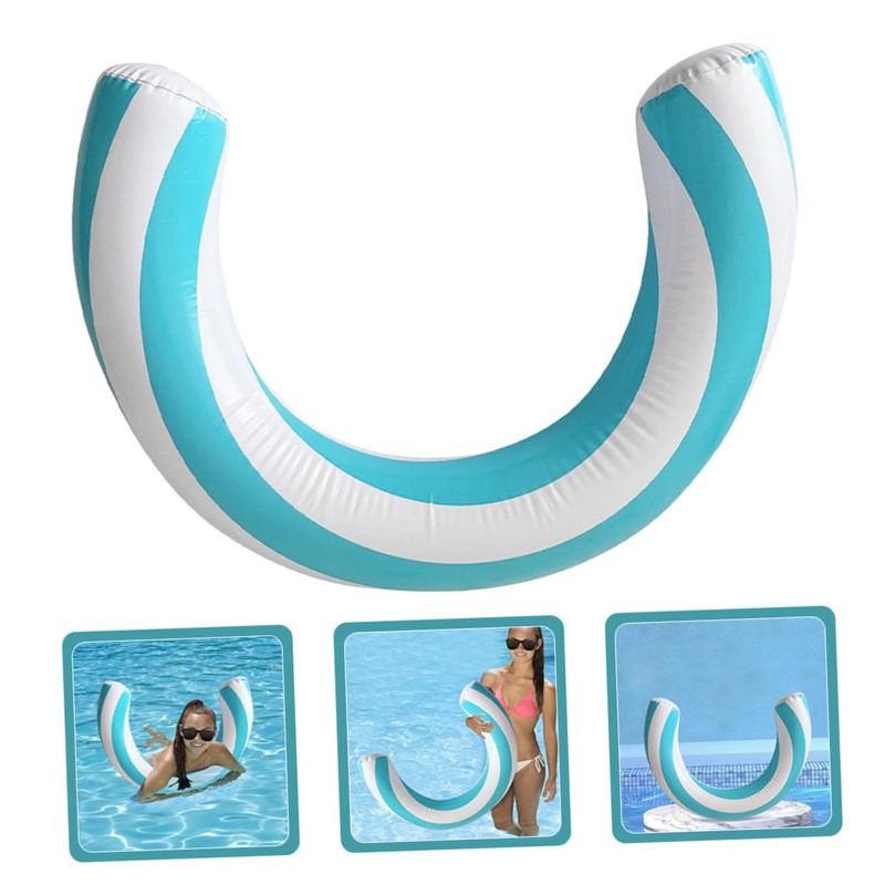 CAXUSD Arc Pool Float Inflatable Swimming Ring Boys and Girls