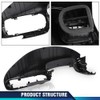 PIT66 Black Dash Pad Bezel Compatible with Ford F150 1997-2003/