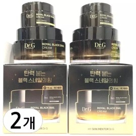 Dr.G 닥터지 로얄 블랙 스네일 크림 50ml + 15ml 2개 Dr.G Royal Black Snail Cream 50ml + 15ml x 2