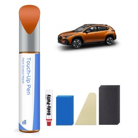 PARTS4EV Sunshine Orange(PAK) Touch Up Paint Repair Kit Compatible with Subaru - DIY Kit Exactly Matches Chips and Nicks