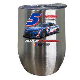 R and R Imports NASCAR #5 Kyle Larson 12 OZ Insulated Wine Stainless Steel Tumbler
