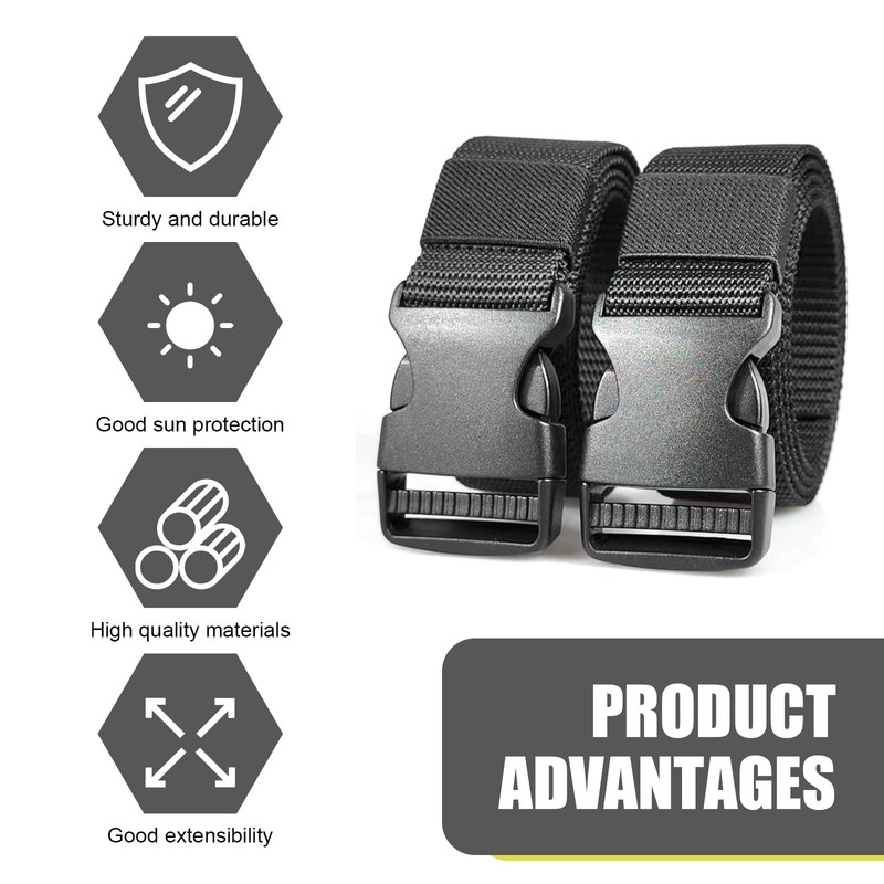 MLY 2PCS Adjustable Luggage Straps, Battery Box Strap Hold Down,