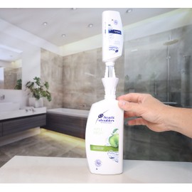 Last Drop Universal Bottle Emptying Kit Transfer Connector for Soap, Lotion, Shampoo, Conditioner, and Kitchen