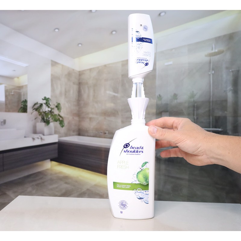 Last Drop Universal Bottle Emptying Kit Transfer Connector for Soap,