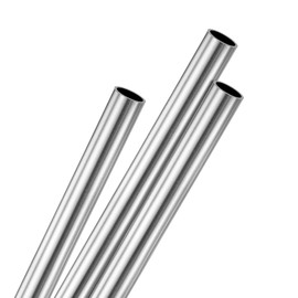 M METERXITY 3-Pack 300mm 316 Stainless Steel Tube, 6mm OD 0.5mm Wall Thickness Seamless Stainless Steel Tubing for Construction/Machining/DIY Crafting, Metal Straight Pipe [0.24x0.5x11.8IN]