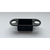 10x Pack Door Frame Strike Plate Dust Boxes – Black
