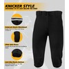 Penveer Knicker Style Adult & Youth Baseball Pants with Durable