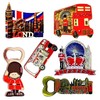 England London Icons Set of 6 Bottle Opener Magnets London