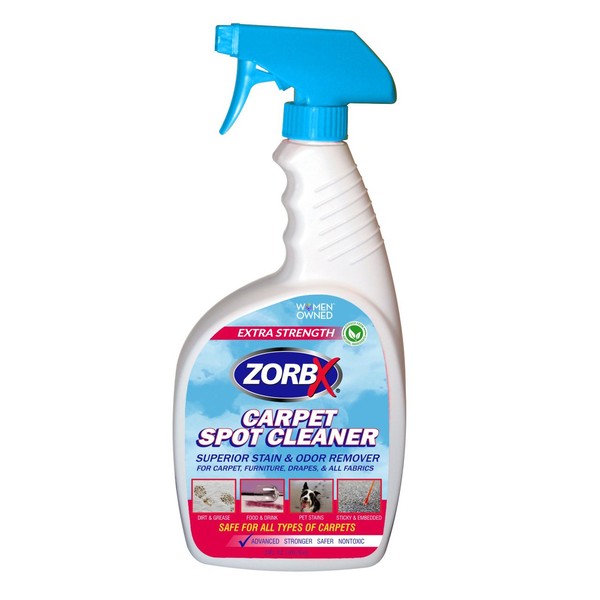 ZORBX Extra Strength Carpet Spot Cleaner and Odor Remover –