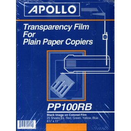 Apollo Transparency Film for Plain Paper Copiers