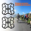Broco 1 Pair Aluminium Alloy Bicycle Bicycle Clipless Platform Pedals
