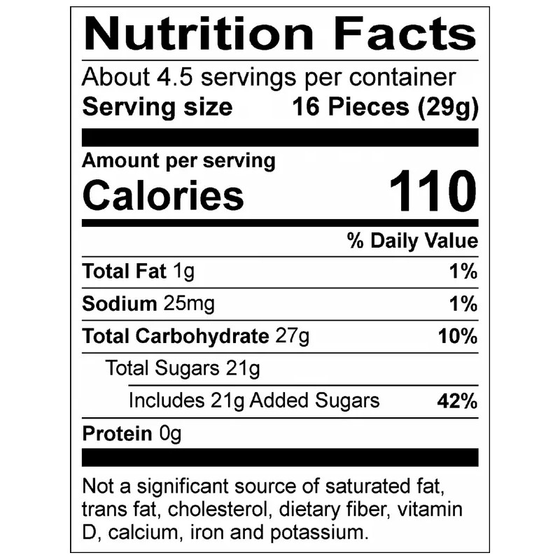 Charms Caramel Apple Sugar Babies, Chewy Caramel Candy, 4.75 oz