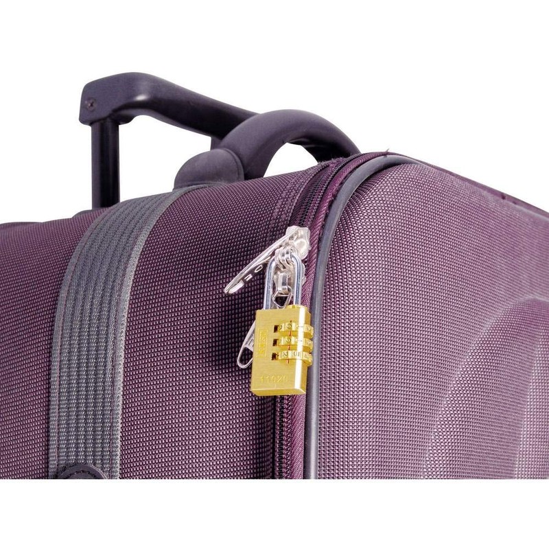 Kasp 110 Brass Combination Padlock K11020D Padlock-20mm, Gold, 20 mm