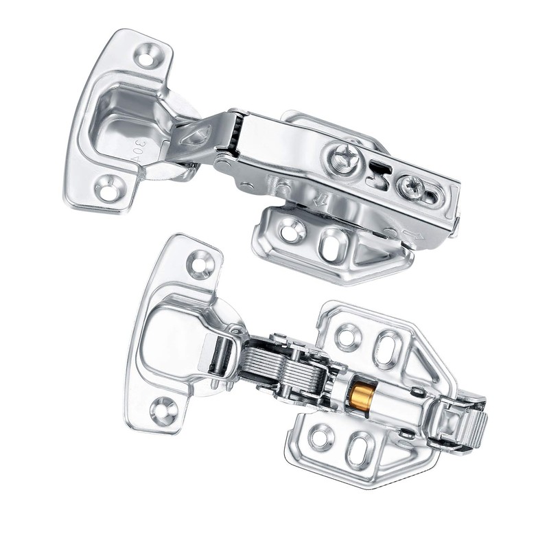 2 Pcs Kitchen Units Door Hinges, Soft Close Cupboard Wardrobe