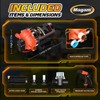 12V Washdown Pump Kit with 7.5 GPM & 80 PSI,RV