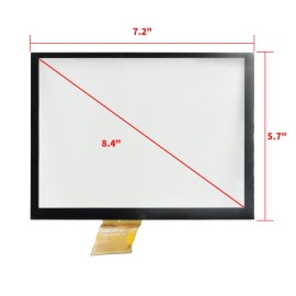 Unbranded Touch Screen 8.4" Uconnect Radio Navigation 2017-21 For RAM DODGE JEEP CHRYSLER