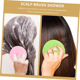 MERRYHAPY 6pcs Scalp Shampoo Brush for Adults Hair Exfoliator and Relaxation Tool Ergonomic Design for Colors for Shower Use