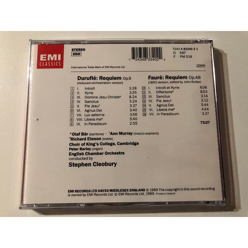 Requiem Op. 8 / Requiem Op. 48