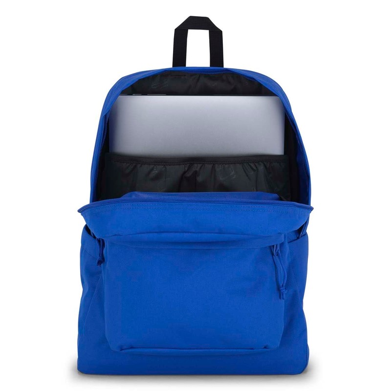 JanSport Superbreak Plus Backpack, Blue Iolite, One Size, Superbreak Plus