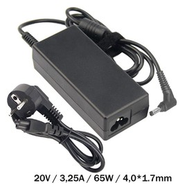 H27CS Aukson 65W (20V 3.25A) Laptop Notebook Power Supply Charger Compatible with Lenovo ThinkPad, Ideapad, Yoga 11 11S Flex 2, Flex 3. etc., Plug: 4.0 x 1.7 mm