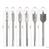 wood Drill Bit Set, 6 Pieces, 10,12,16,18,20,25mm Sizes, Hex Shank,