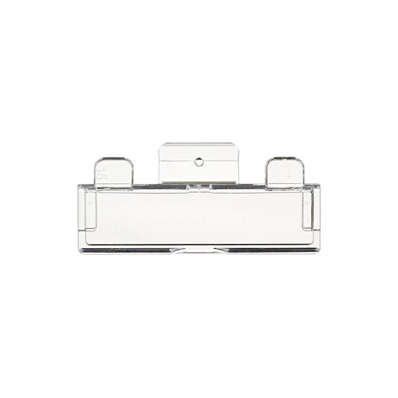 5 Star Tabs Plastic For Suspension Files Clear [Pack of