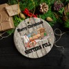 Merry Christmas Shitters Full Ornament