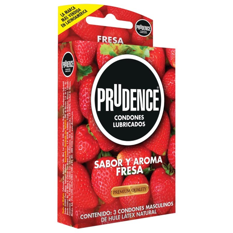 Prudence Condon Sabor Fresa 3 Und